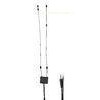 Glass Mount Outdoor Automotive TV Antenna With Double Incept Wires