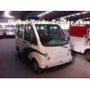 Four Seat 3 KW Closed Type Street Legal Electric Cart for Campus Security Patrol