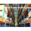 Steel Industrial Selective Pallet Racking System 2m - 12m , Box-shape Beams