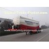 Bulk cement semi trailer equipped with anti lock braking system