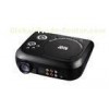 Red / Black Home Theater Portable DVD Projector With English / Spanish / French / German Language