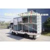 5t Load Capacity Electric Cargo Van Semi Convertible With Machinery Steering Mode