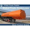 Professional multi compartments petrol liquid tank trailer with 2 axles 38000 liters
