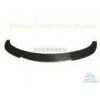 Black BMW 3 Series 2007 E92 Carbon Fiber Front Lip With 3K Carbon Fiber Weave