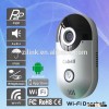 Shenzhen Direct supply 720P HD Video Door phone with door chime , support P2P ip doorbell wifi wirel