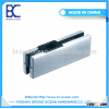 high quality cheap price glass door patch fitting / bottom durable stainless steel patch fitting in