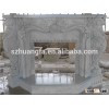 White marble fireplace,factory price marble fireplace mantel