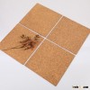Best selling cork sheet 1mm thick natural color adhesive back on sale