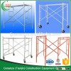 construction outdoor galvanized main frame scaffolding