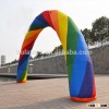 2015 rainbow inflatable arch for sale/inflatable advertising arch