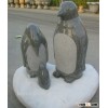 garden natural granite stone penguin sculpture