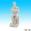 Resin god sculpture Pan greek god of the wild nature statue