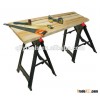 Plastic woodworking high capacity stands sawhorse