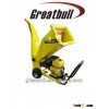 15HP gasoline high speed steel wood edge machine chipper