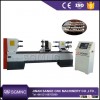 Cheap price cnc lathe machine price , router cnc woodworking lathe , automatic wood lathe machine fo