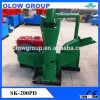 very popular biomass wood/straw/stalk/grass combind wood pellet mill with crusher