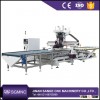 Customized automatic cnc router machine woodworking equipment , wood kitchen cabinet door production