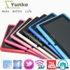 a13 tablet pc q88 4GB dual camera front and back 30MP Android 4.0 and wifi