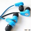 3.5 mm flat earphone for mobile phone,mobile earphone