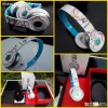 White&blue beats artist solo hd headphone by dr dre with AAAAA Quality 1:1 as original stereo sound
