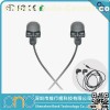 High quality leather skull waterproof earphone with CE and RoHS