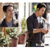 Dual Mic Bluetooth 4.0 Wireless earphone with camera Call Number power display