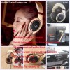 AAA Quality silver/gold/yellow Sennheiser HD598 headphone with mic 1:1 as original for iphone/Samsun