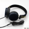 3.5mm Foldable Stereo Headphone with microphone Fashion HiFi Headset for mobile phone Factory