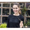 Fashion Creative Pearl Necklace Bluetooth Headphone Earphone for Girls MH-01