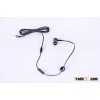 Anti-radiation headsets with air filled tube earphones
