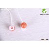 Apple shape cute looking mp3 in ear stereo earphone