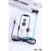 Anti-radiation headsets air tube earphone