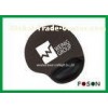 Business Ergonomic Silicone Mouse Pad with wrist rest,PC Mouse Pad