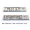 Mini USB Industrial Keyboard With Trackball 800dpi , 68 Keys Silicon Rubber Switch