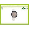 Fashionable Rubber Silicone Strap Watches / Big Face Watches For Men
