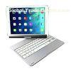 Light mute iPad Air Bluetooth Keyboard of 360 rotating design , 10m Effective distance