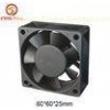 110V Plastic AC Axial Cooling fan in Black , 60*60*25mm Vane Axial Fans with 4200RPM Speed