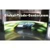P5.68 flexible LED screen , Indoor curved LED video wall with adjustable regulator 30 degree