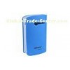 Blue Dual USB Power Bank Charging 5400mAh With LED Light
