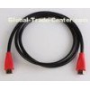 Gold Plated 1.4V 3D HDMI Cables Dual Color Male To Male AWG26