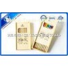 Logo Printing Wooden Case Colored Pencils Set / Sketching Prismacolor Coloured Pencils