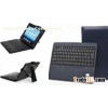 bluetooth keyboard with leather case for the new Ipad/Ipad2