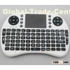 Mini portable rechargeable wireless Bluetooth keyboard and air mouse