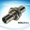 Nickel Plated Brass Simplex / Duplex ST Fiber Optic Adaptor For CATV, Metro,LANs, Network