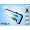 Dual Lens Full HD Car DVR Support External GPS Rear View Mirror Recorder