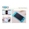 Blue Waterproof Titanium Alloy Tempered Glass for iPhone 6 Plus , Against Oil