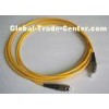 FC-FC OM4 Optical Fiber Patch Cable 50 / 125m Patch Cord , High Tensile Strength