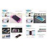 Black Anti Fingerprint iPhone 6 Plus Tempered Glass Full Screen Protector