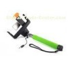 ROHS Cable Selfie Stick Extendable Handheld Monopod WIth Mirror