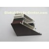 Lab Cleanroom 6063 Alloy Window Extrusions Aluminum Powder Coated Surface Treatment